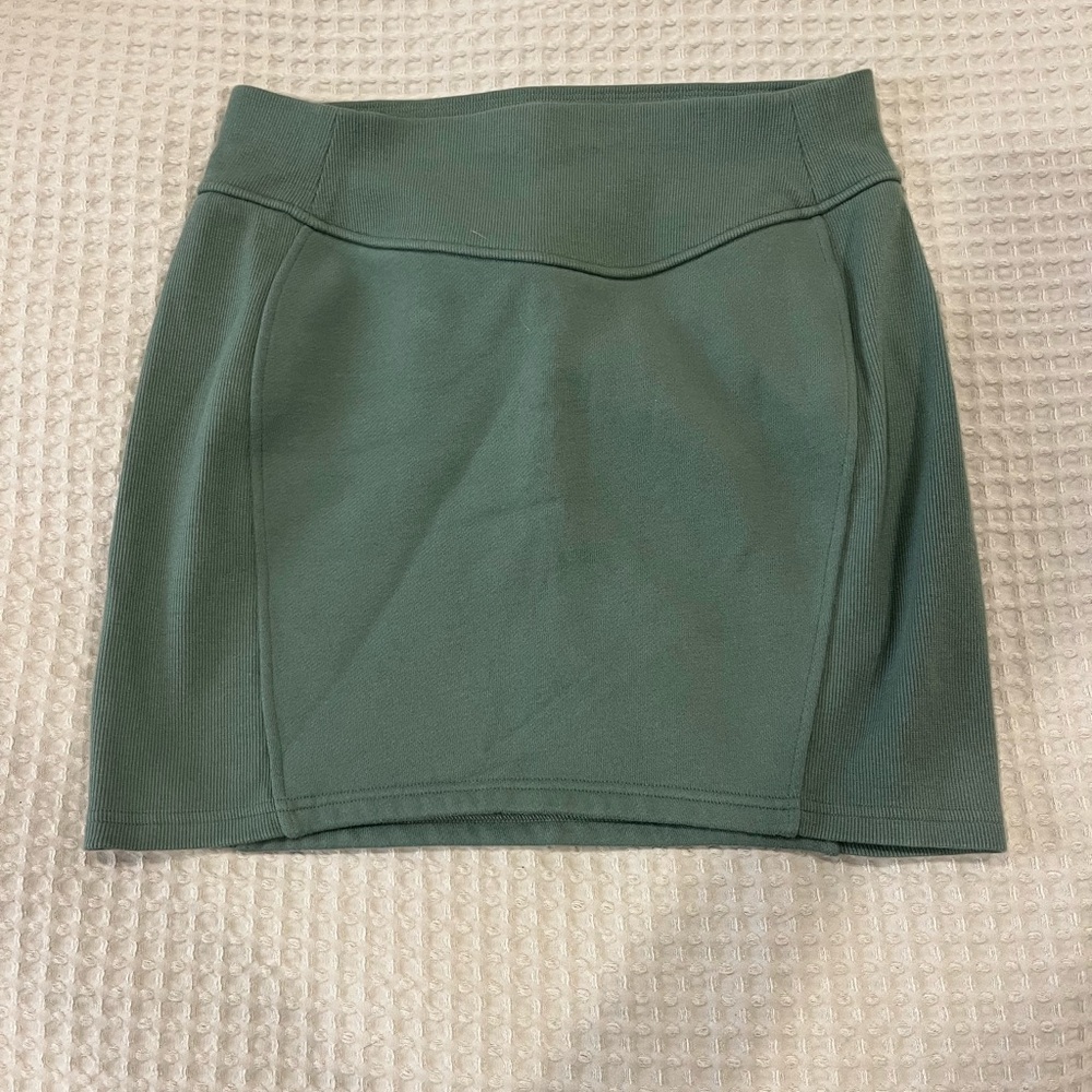 lululemon athletica Green Mini Skirt